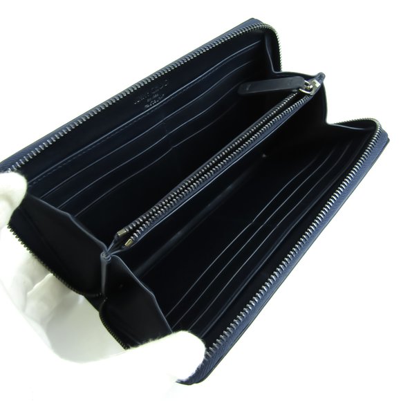 JIMMY CHOO CARNABY BLS J000049385001 Unisex Leather Studded Long Wallet [bi-fold - Picture 3 of 10